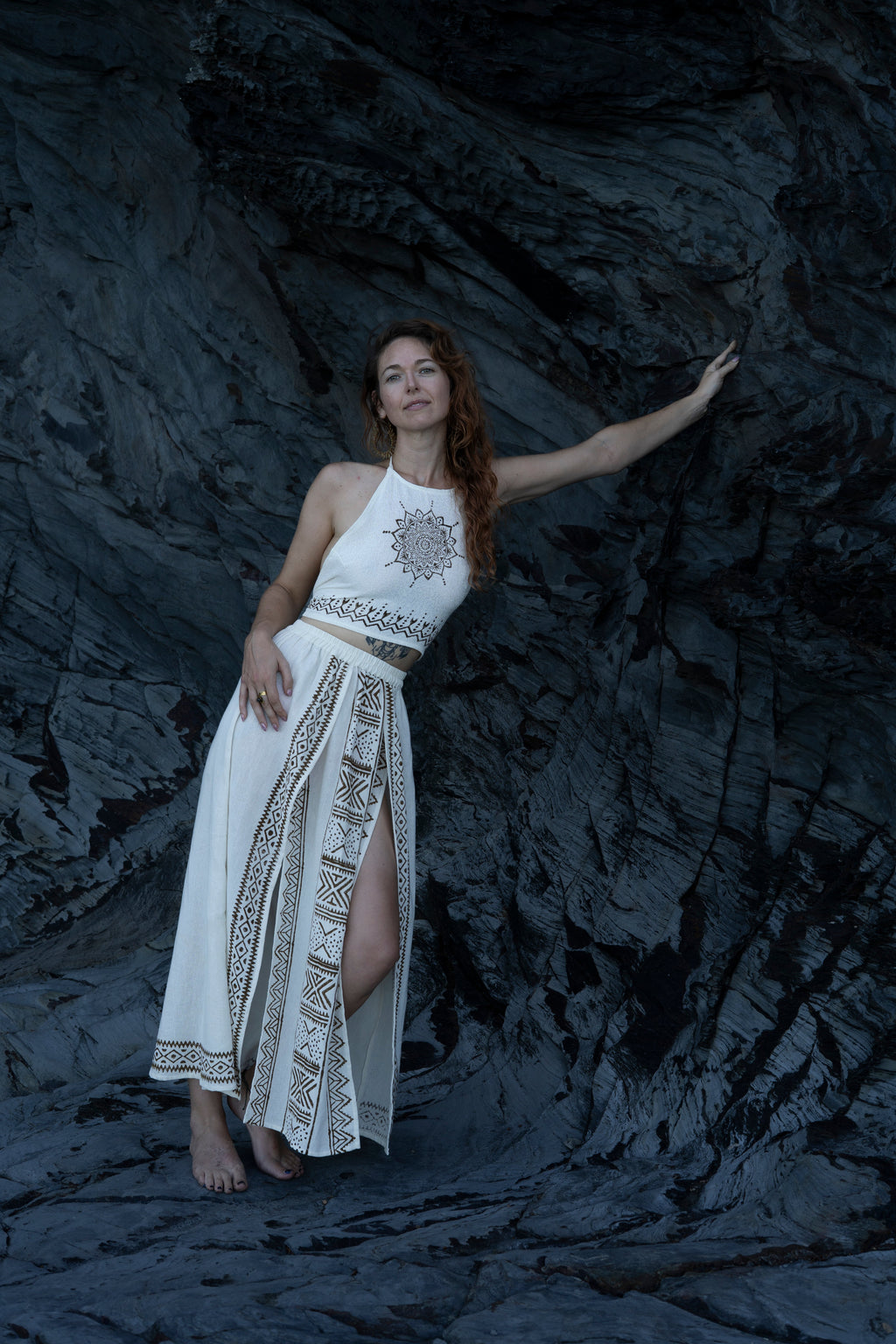 Godess Slit Skirt - Neverland Boutique