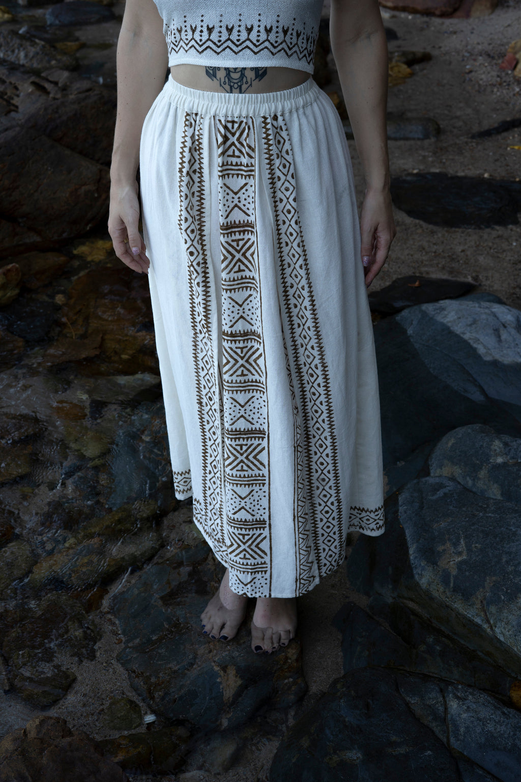 Godess Slit Skirt - Neverland Boutique