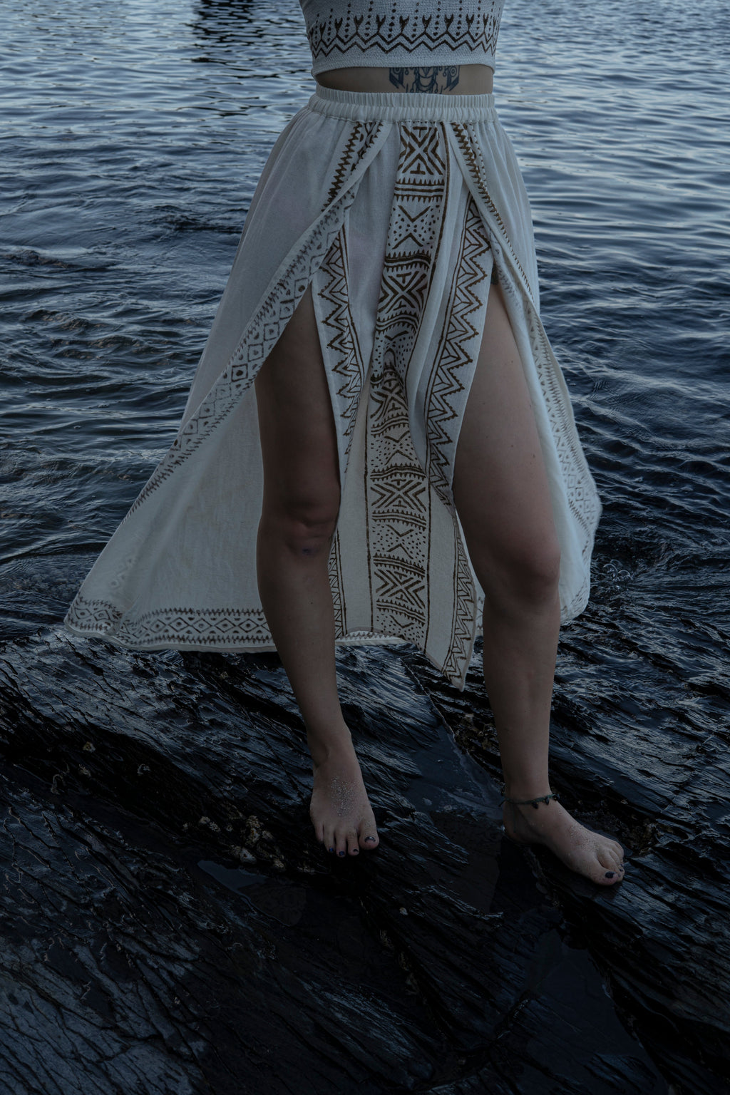 Godess Slit Skirt - Neverland Boutique