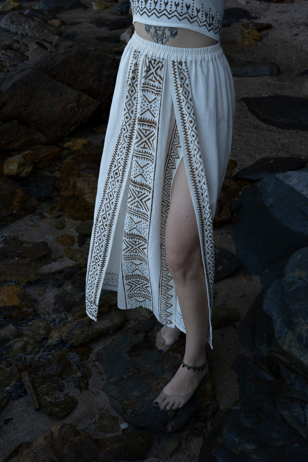 Godess Slit Skirt - Neverland Boutique