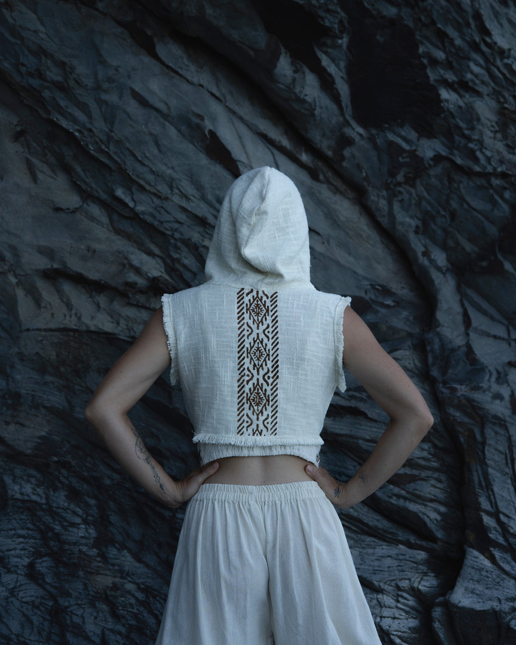 Hood Festival Crop Top - Neverland Boutique