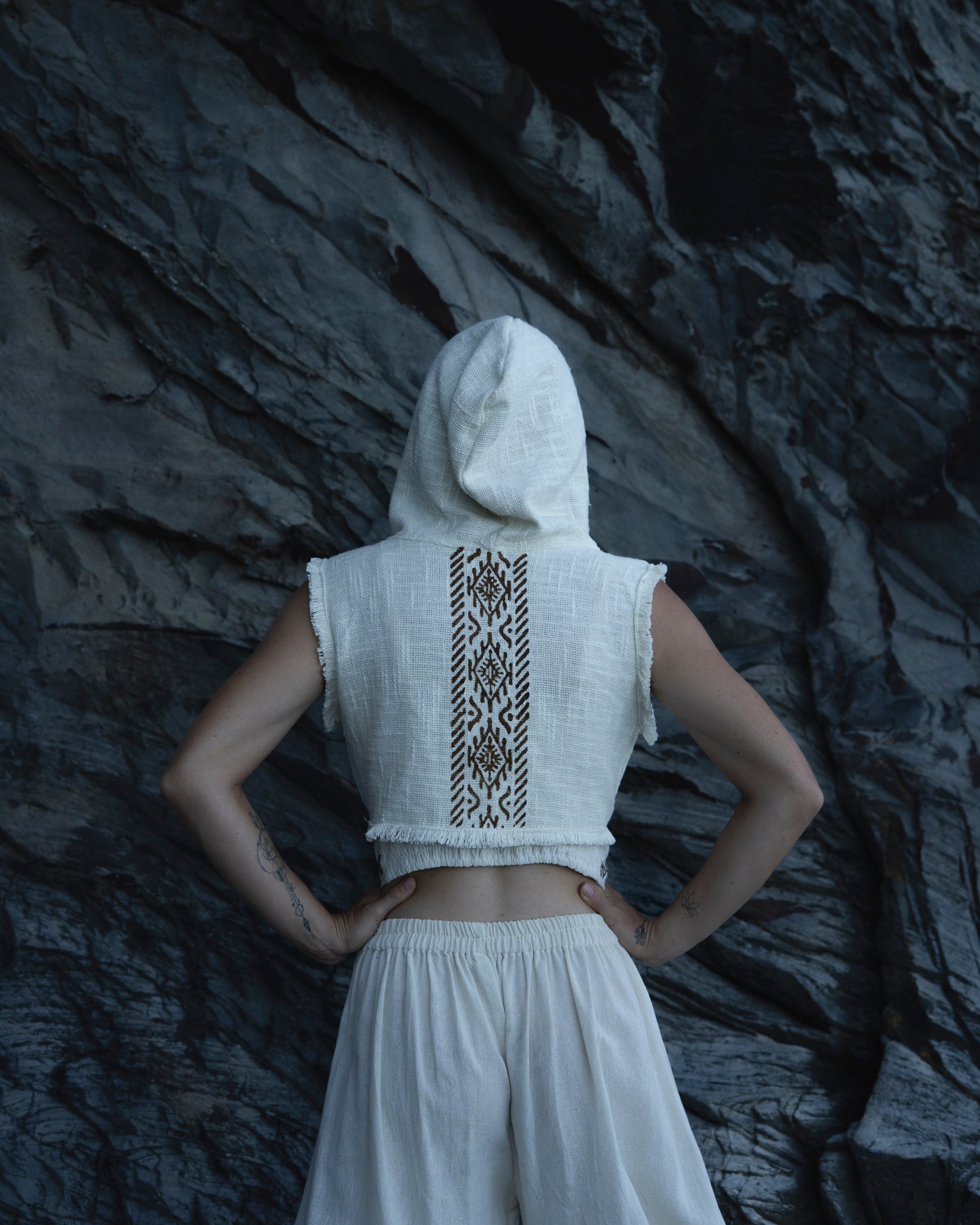 Hood Festival Crop Top - Neverland Boutique