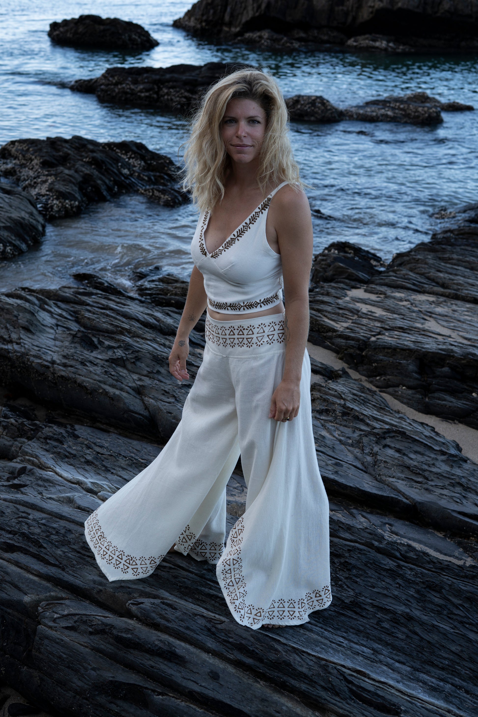 Jessy Pants - Cotton Flow Trousers - Neverland Boutique