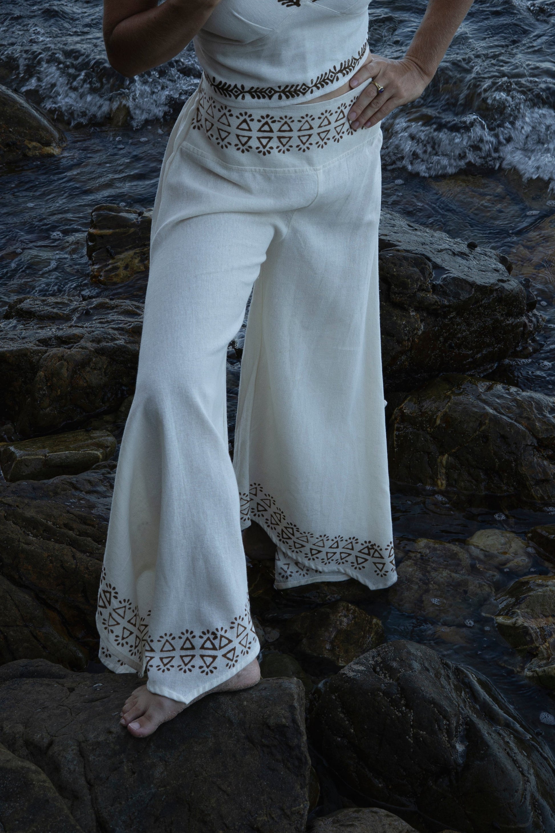 Jessy Pants - Cotton Flow Trousers - Neverland Boutique