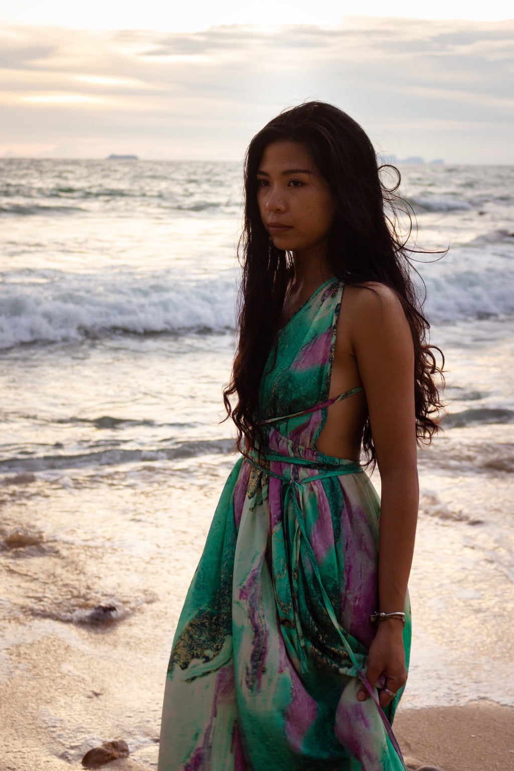 Magical Island Long Dress - Neverland Boutique