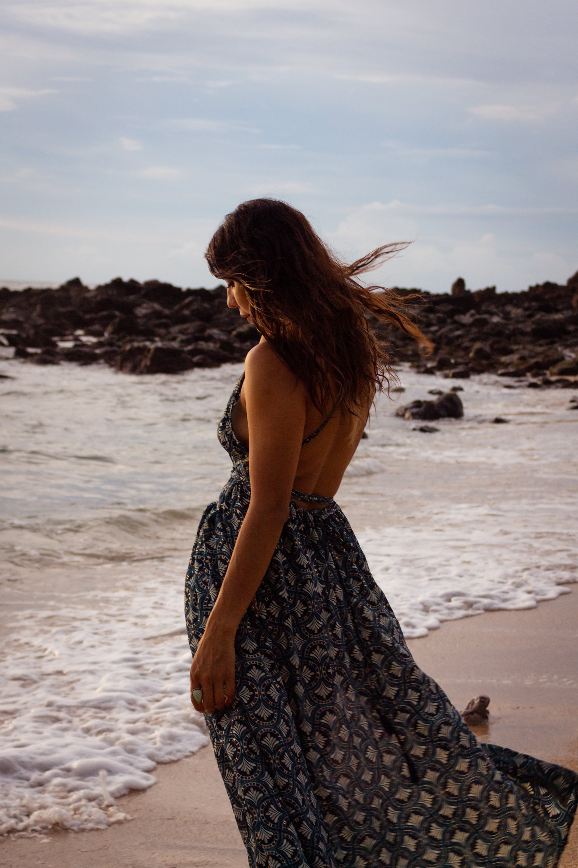 Magical Island Long Dress - Neverland Boutique