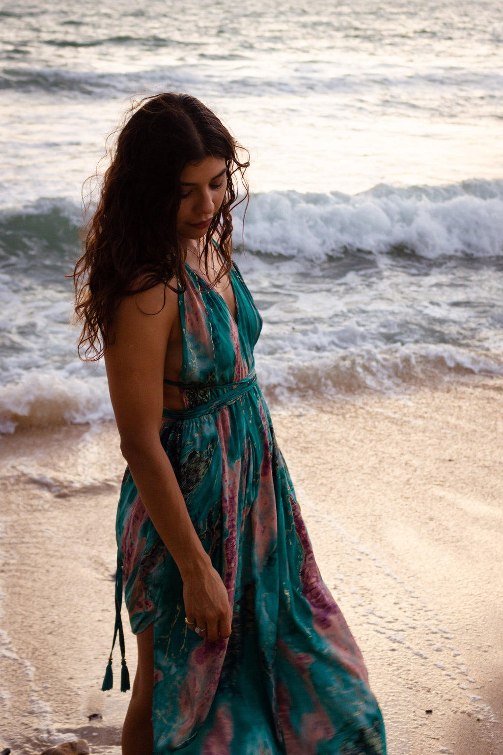 Magical Island Long Dress - Neverland Boutique
