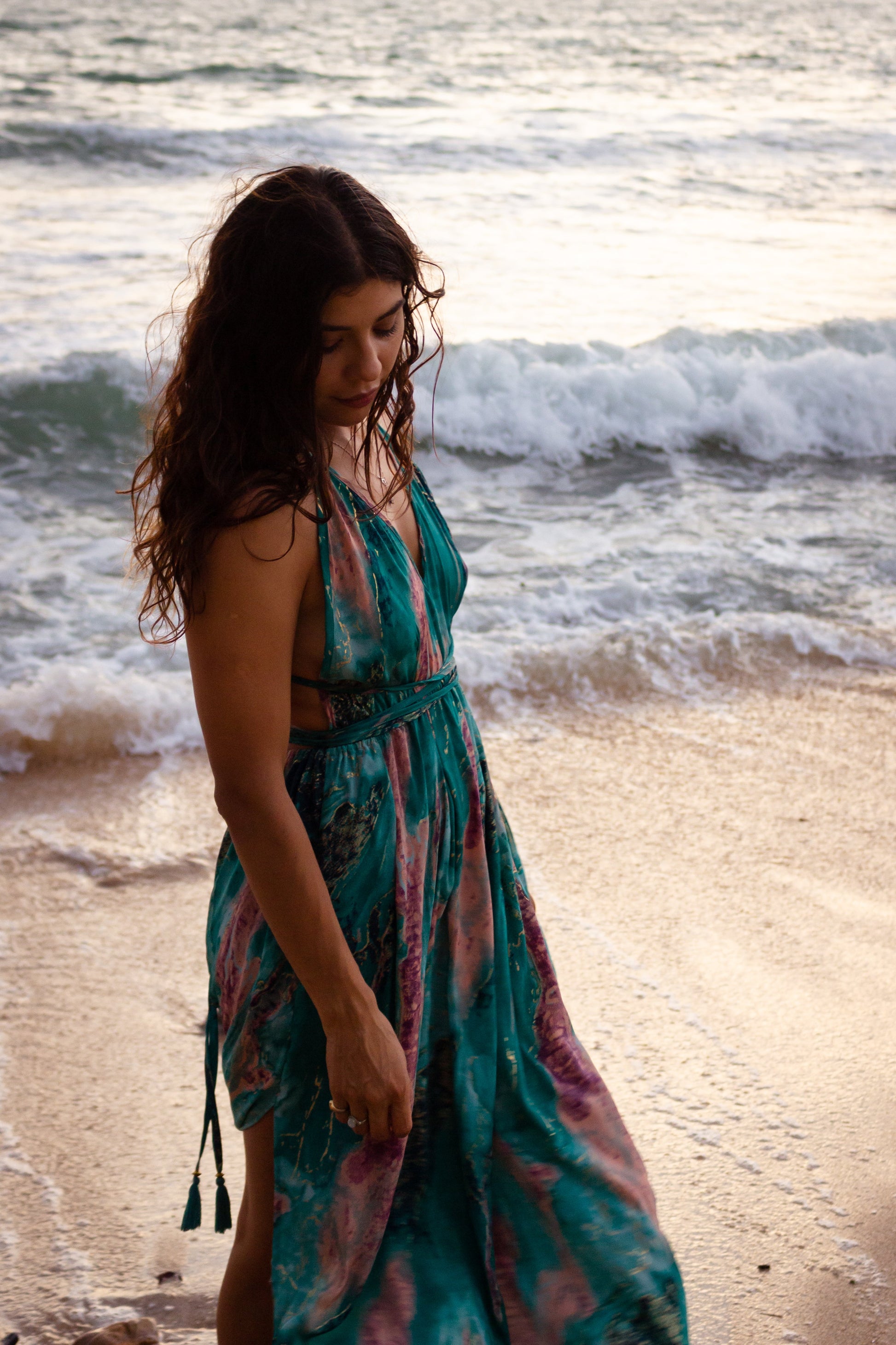 Magical Island Long Dress - Neverland Boutique