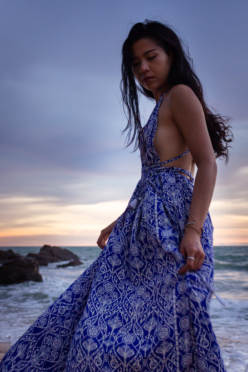 Magical Island Long Dress - Neverland Boutique