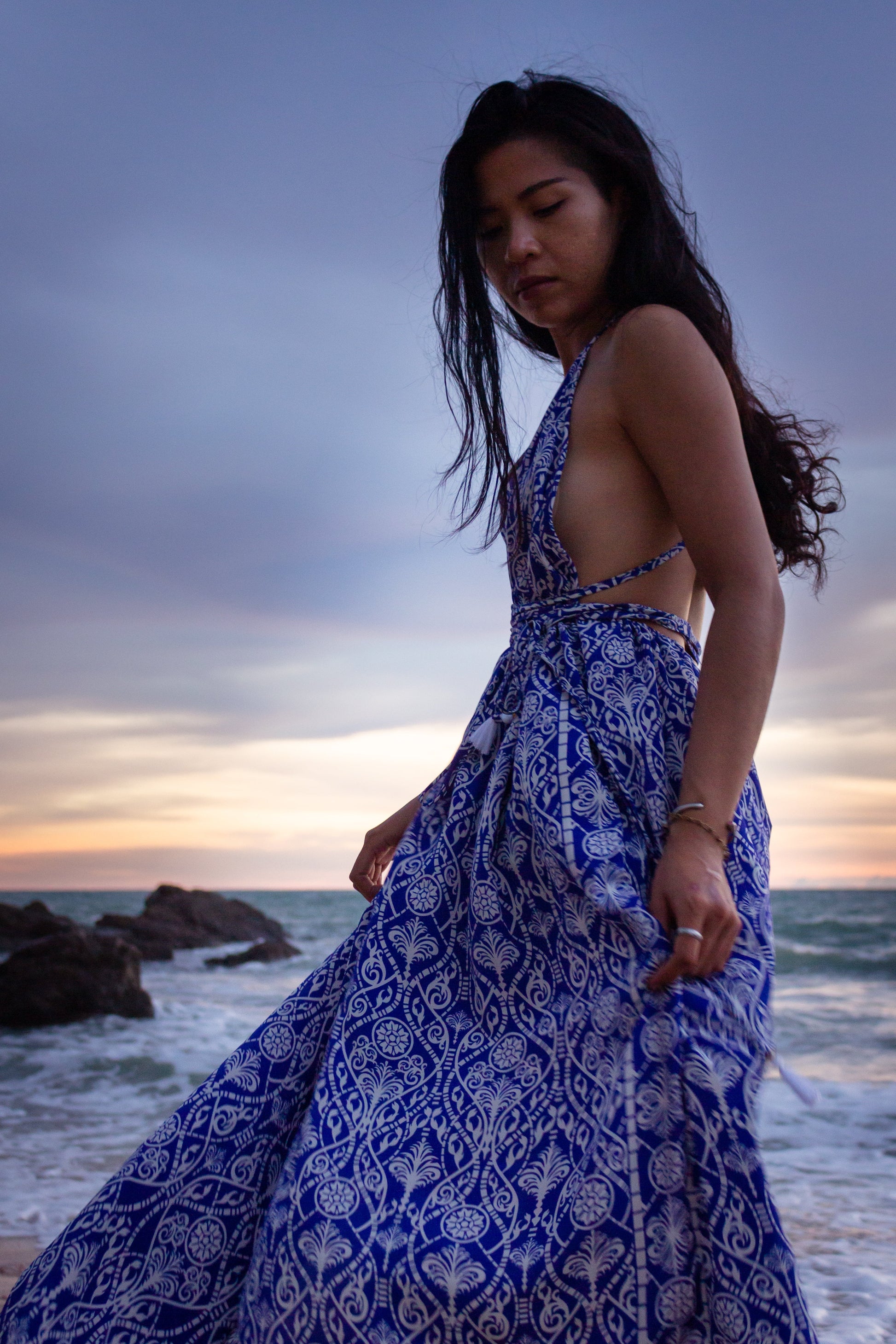 Magical Island Long Dress - Neverland Boutique