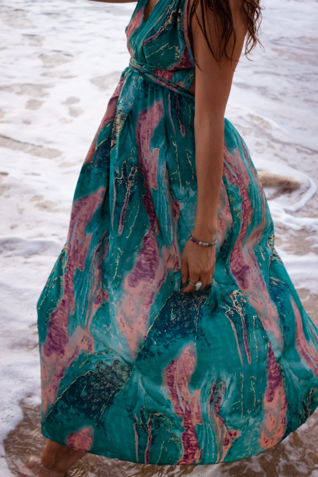 Magical Island Long Dress - Neverland Boutique