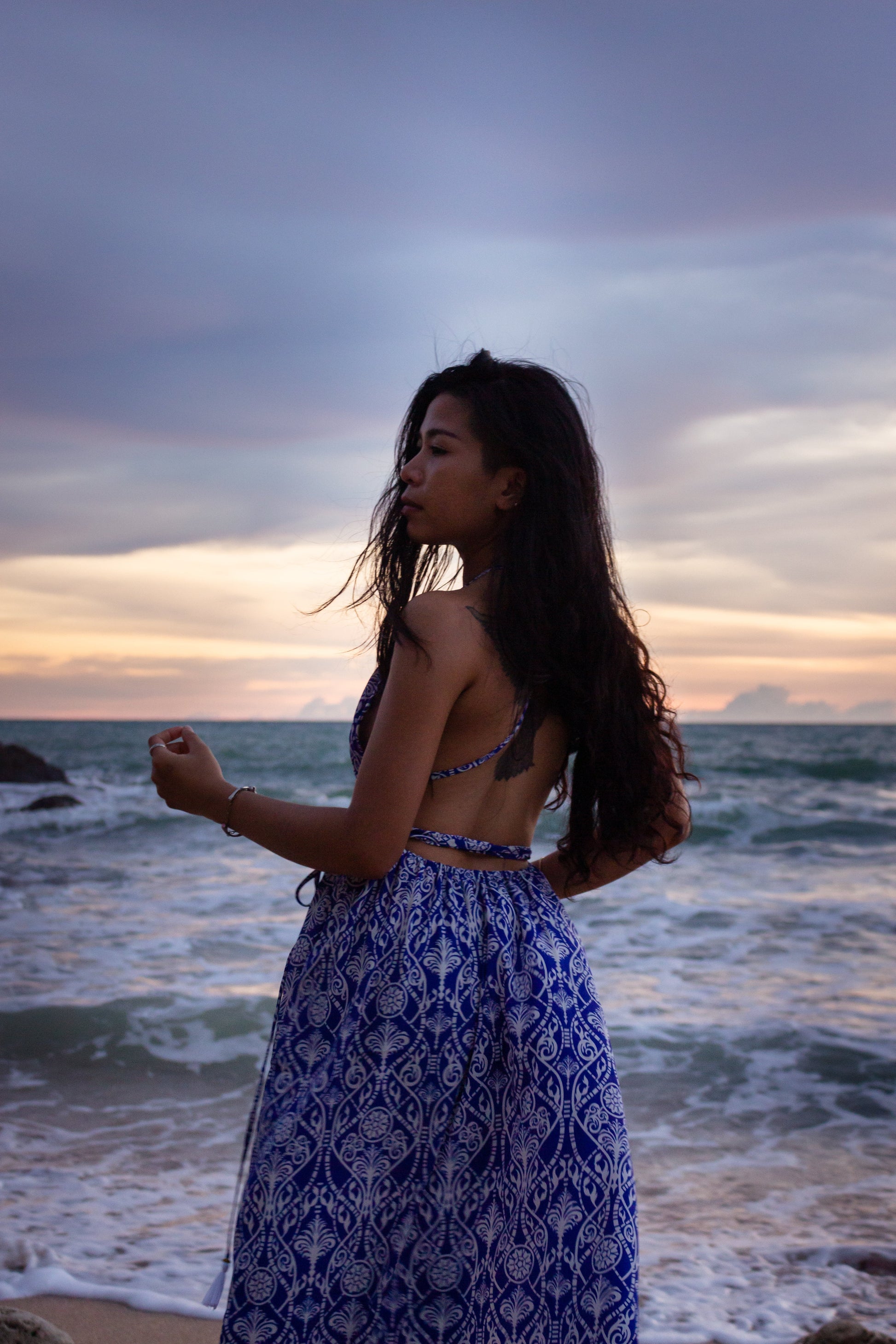 Magical Island Long Dress - Neverland Boutique