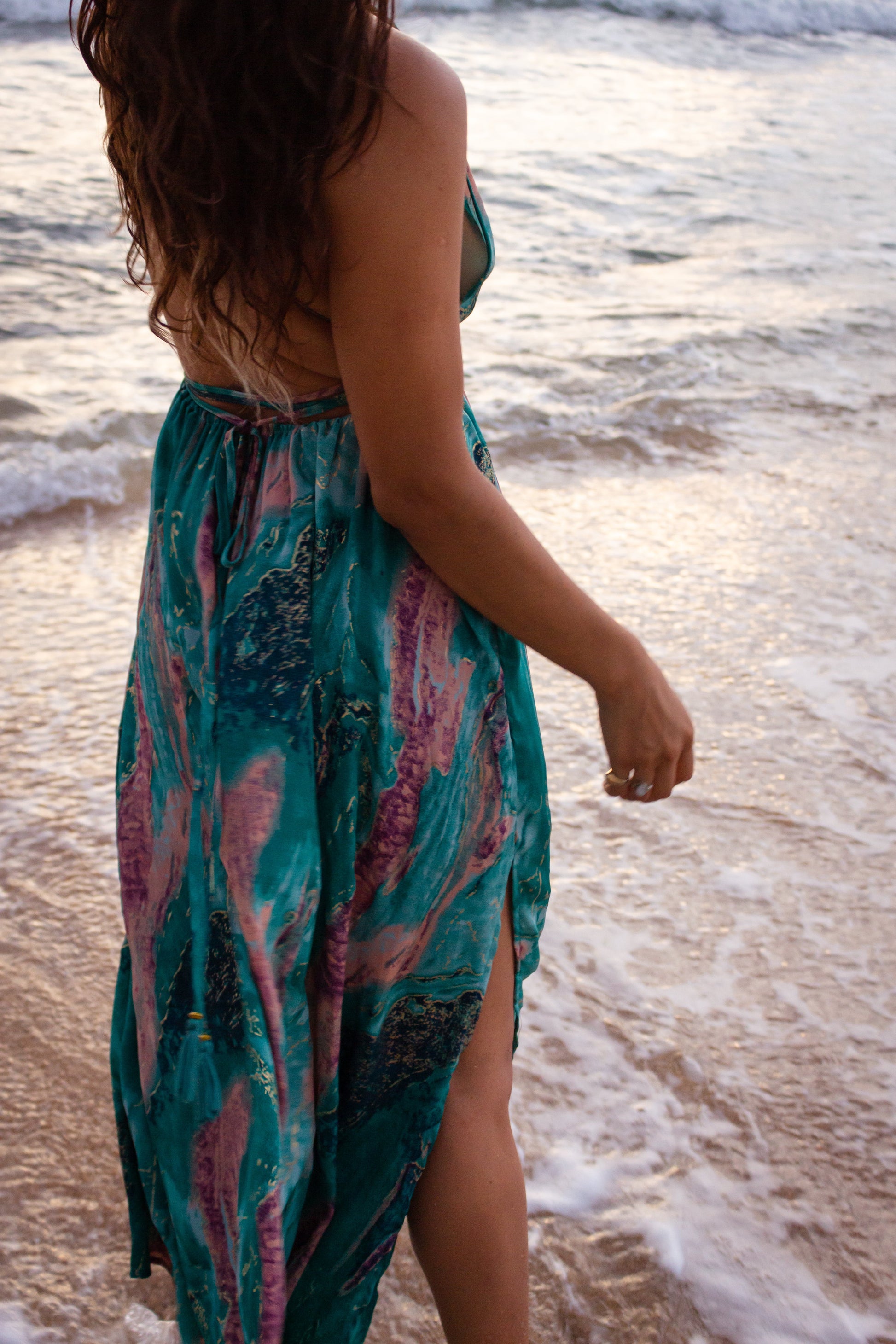 Magical Island Long Dress - Neverland Boutique
