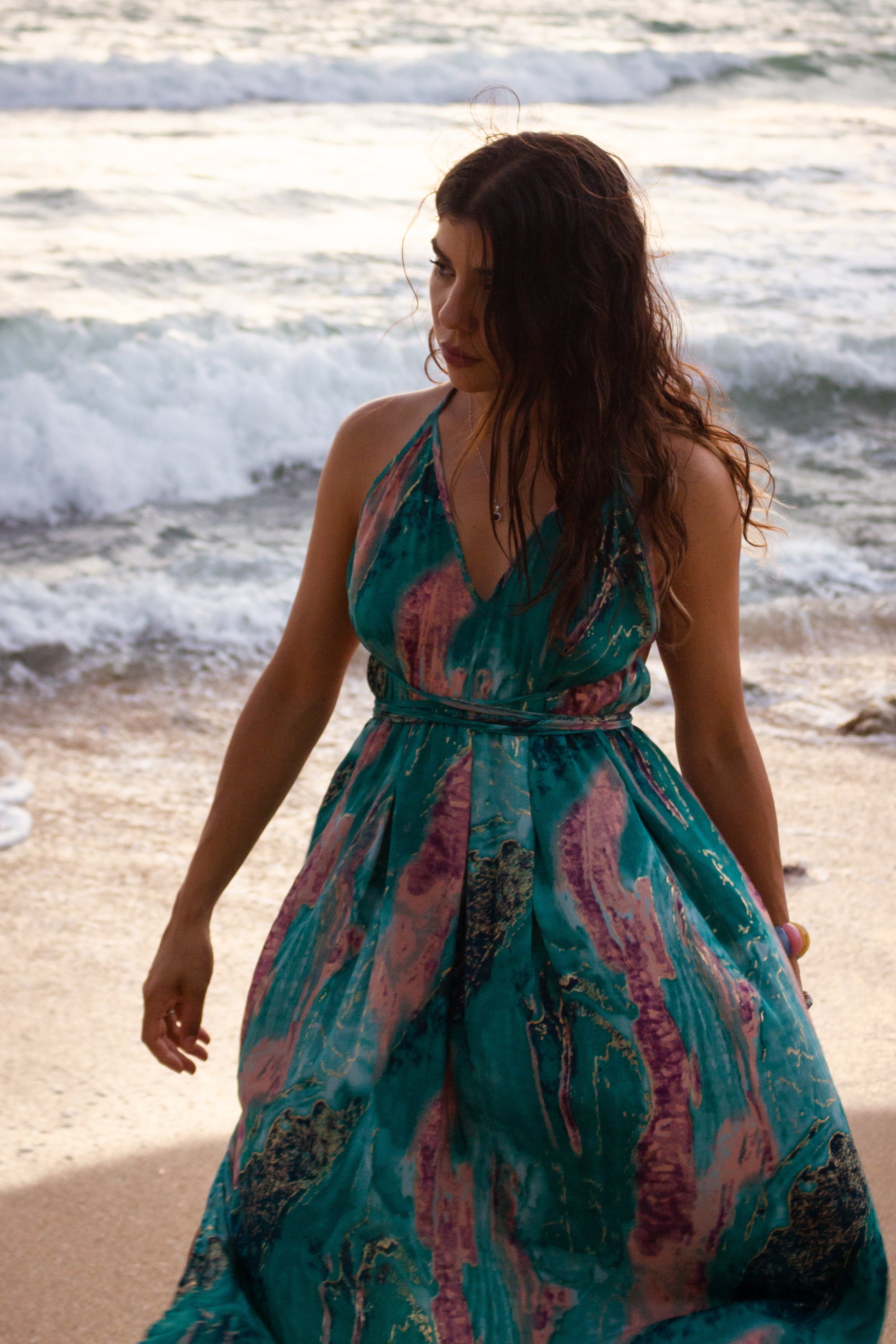 Magical Island Long Dress - Neverland Boutique