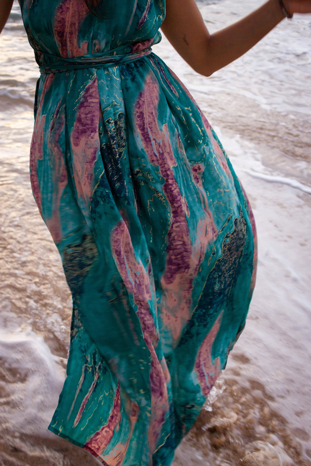 Magical Island Long Dress - Neverland Boutique