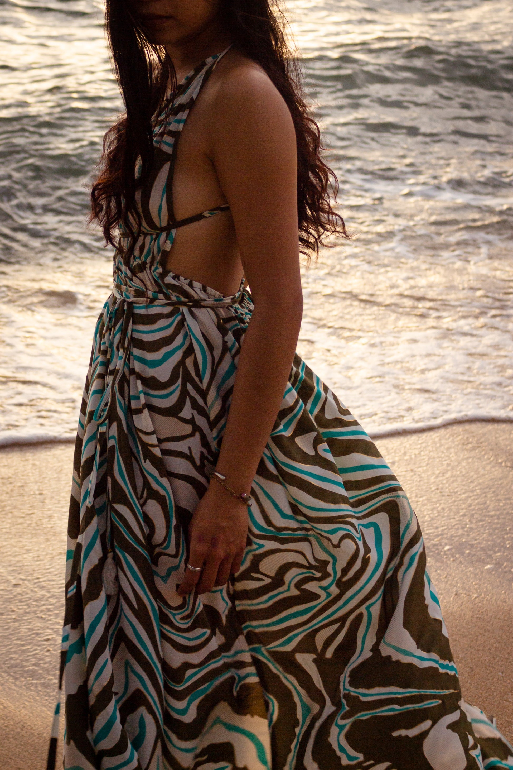 Magical Island Long Dress - Neverland Boutique