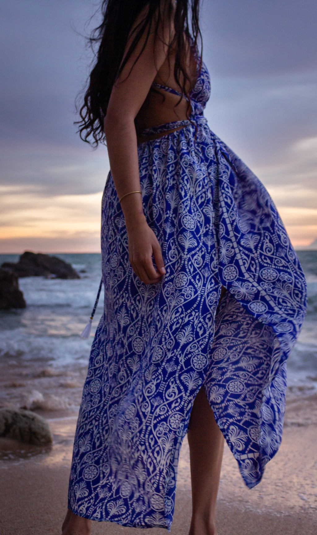 Magical Island Long Dress - Neverland Boutique