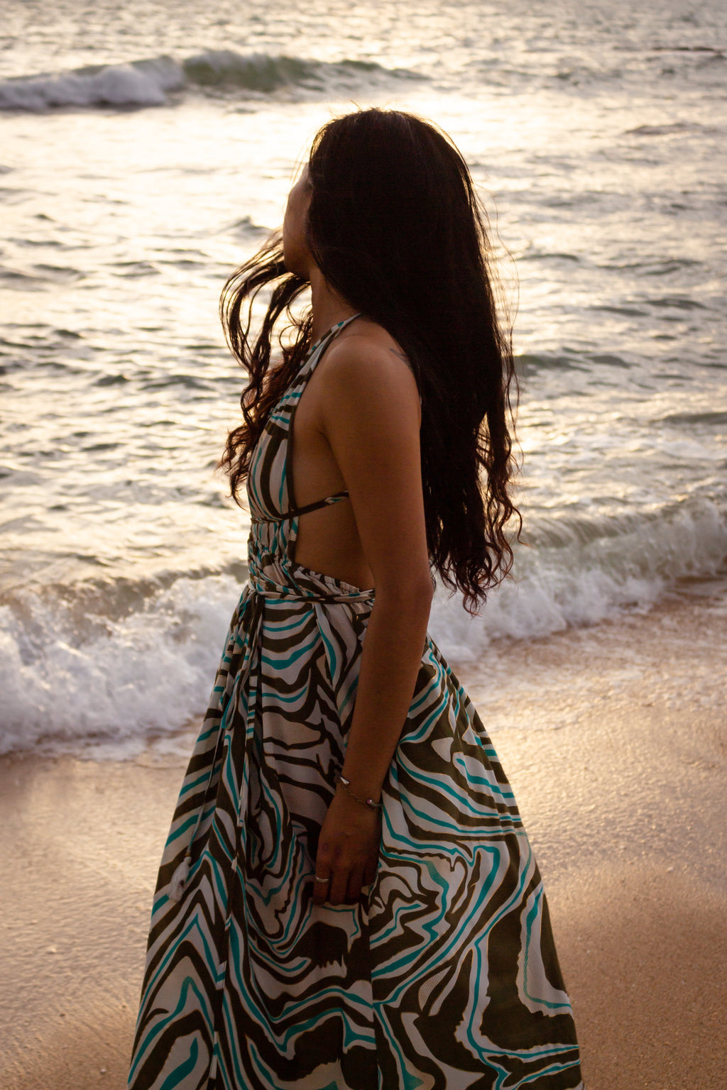 Magical Island Long Dress - Neverland Boutique