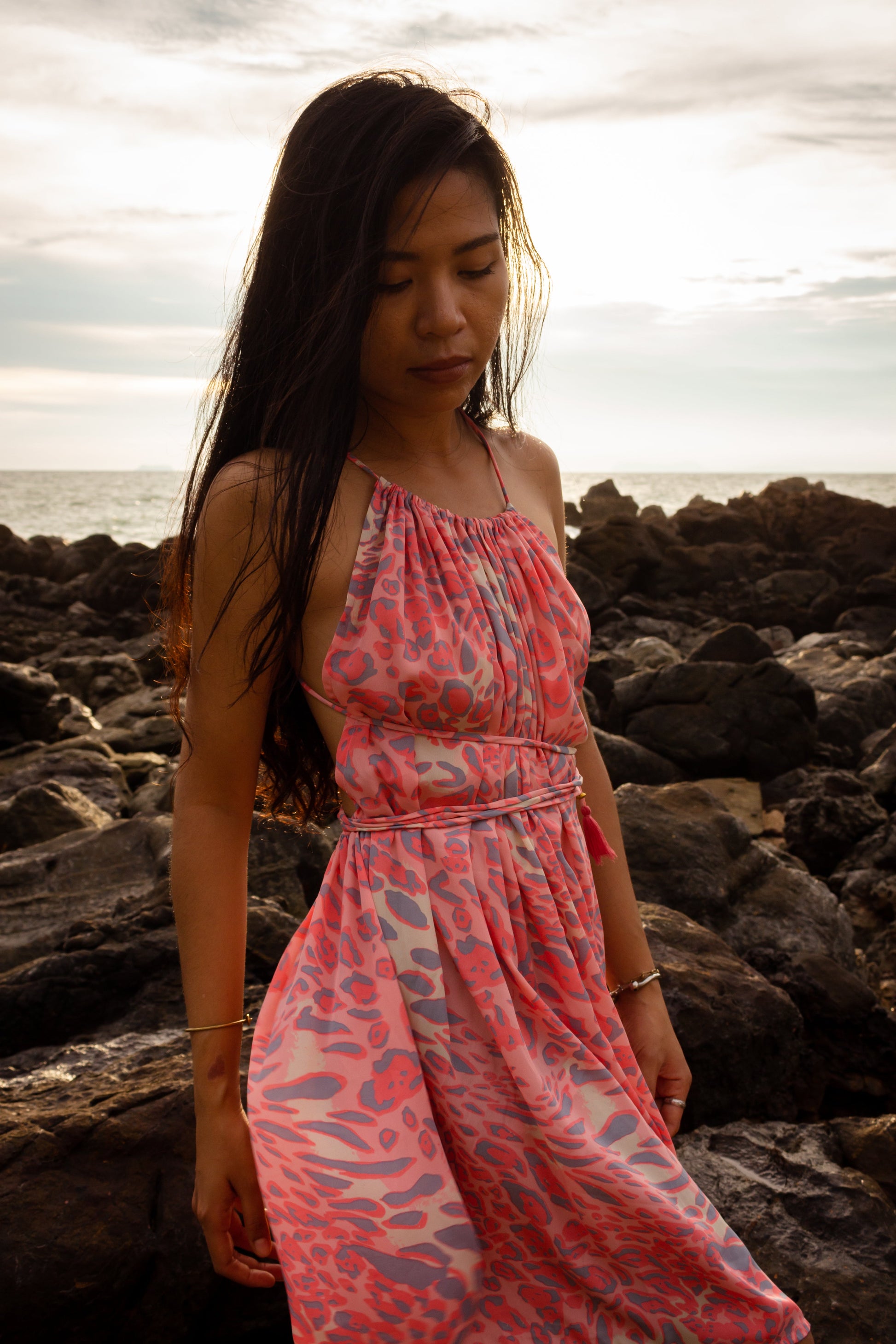 Magical Island Short Dress - Neverland Boutique