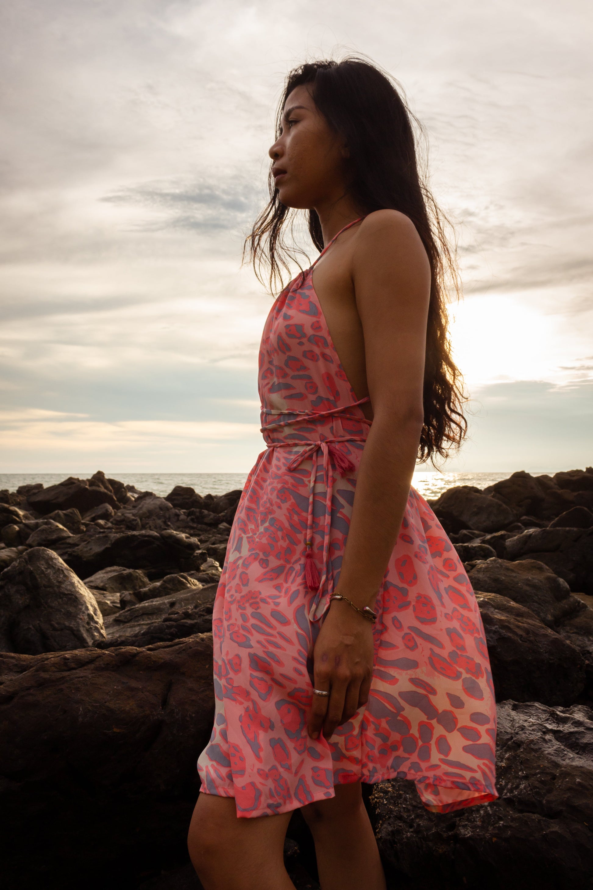 Magical Island Short Dress - Neverland Boutique