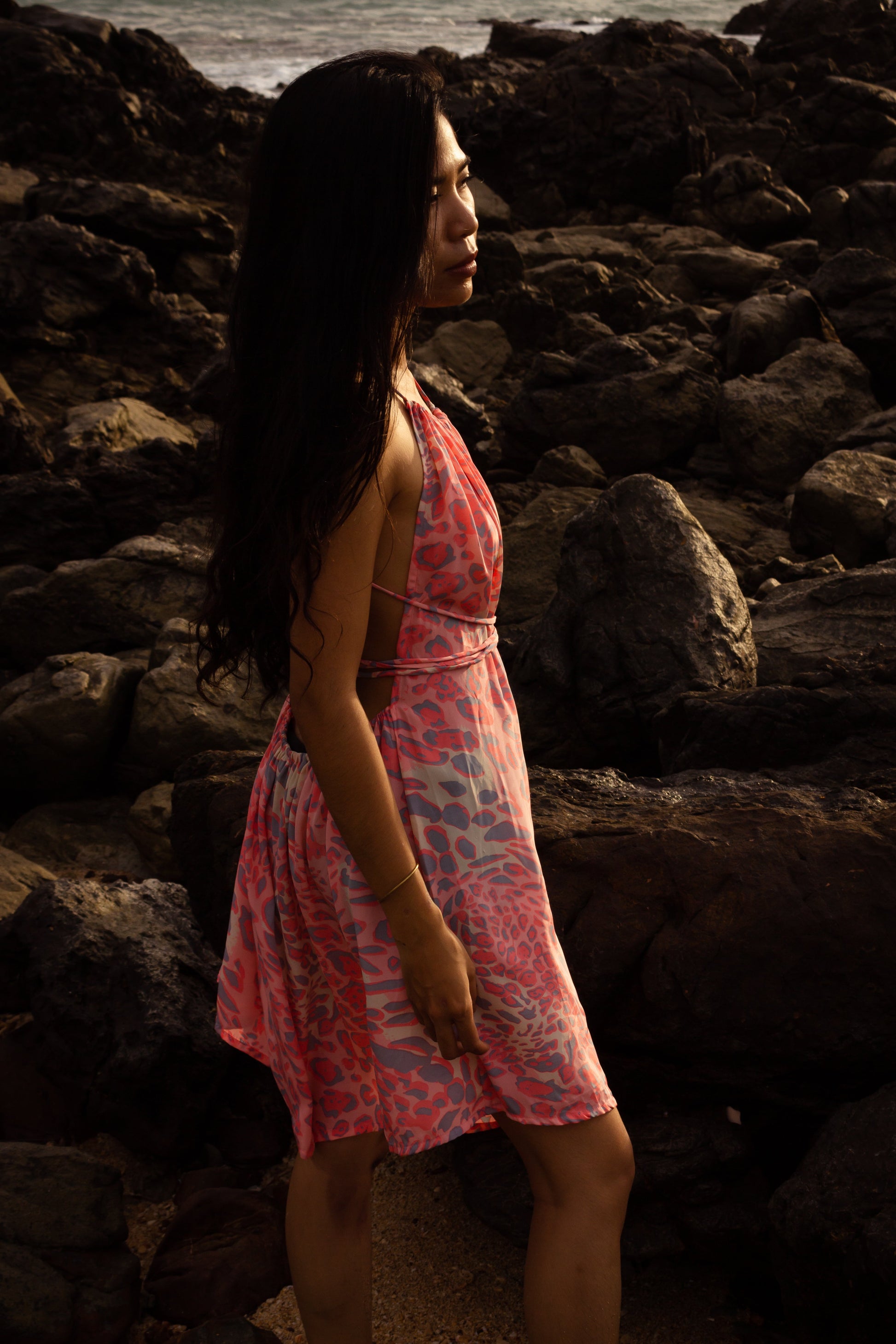 Magical Island Short Dress - Neverland Boutique