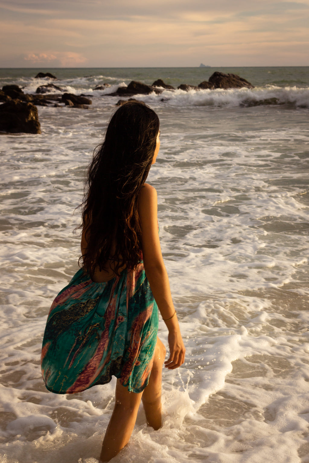 Magical Island Short Dress - Neverland Boutique