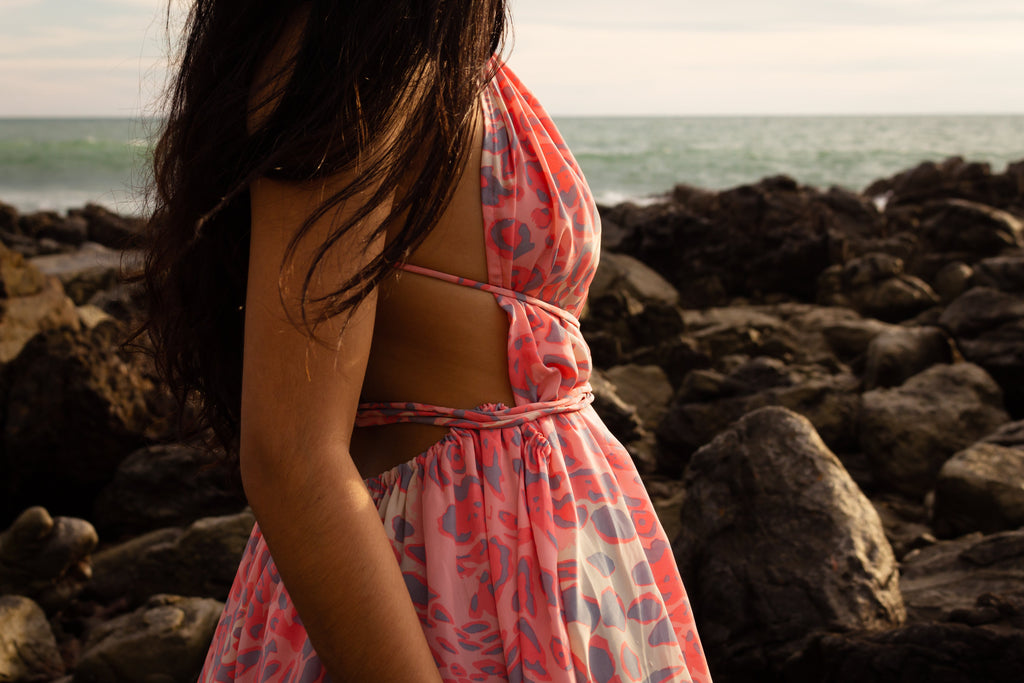 Magical Island Short Dress - Neverland Boutique