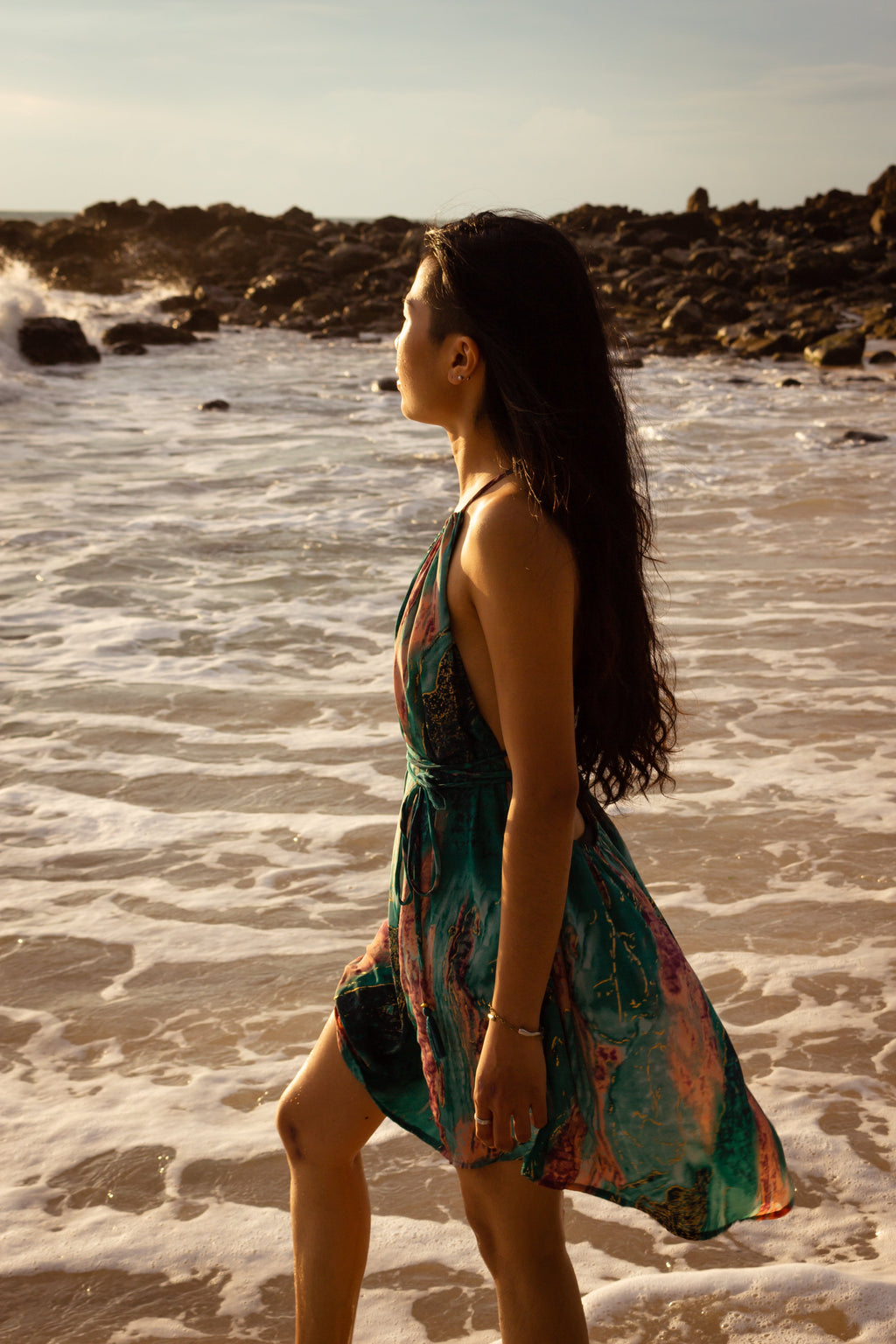Magical Island Short Dress - Neverland Boutique
