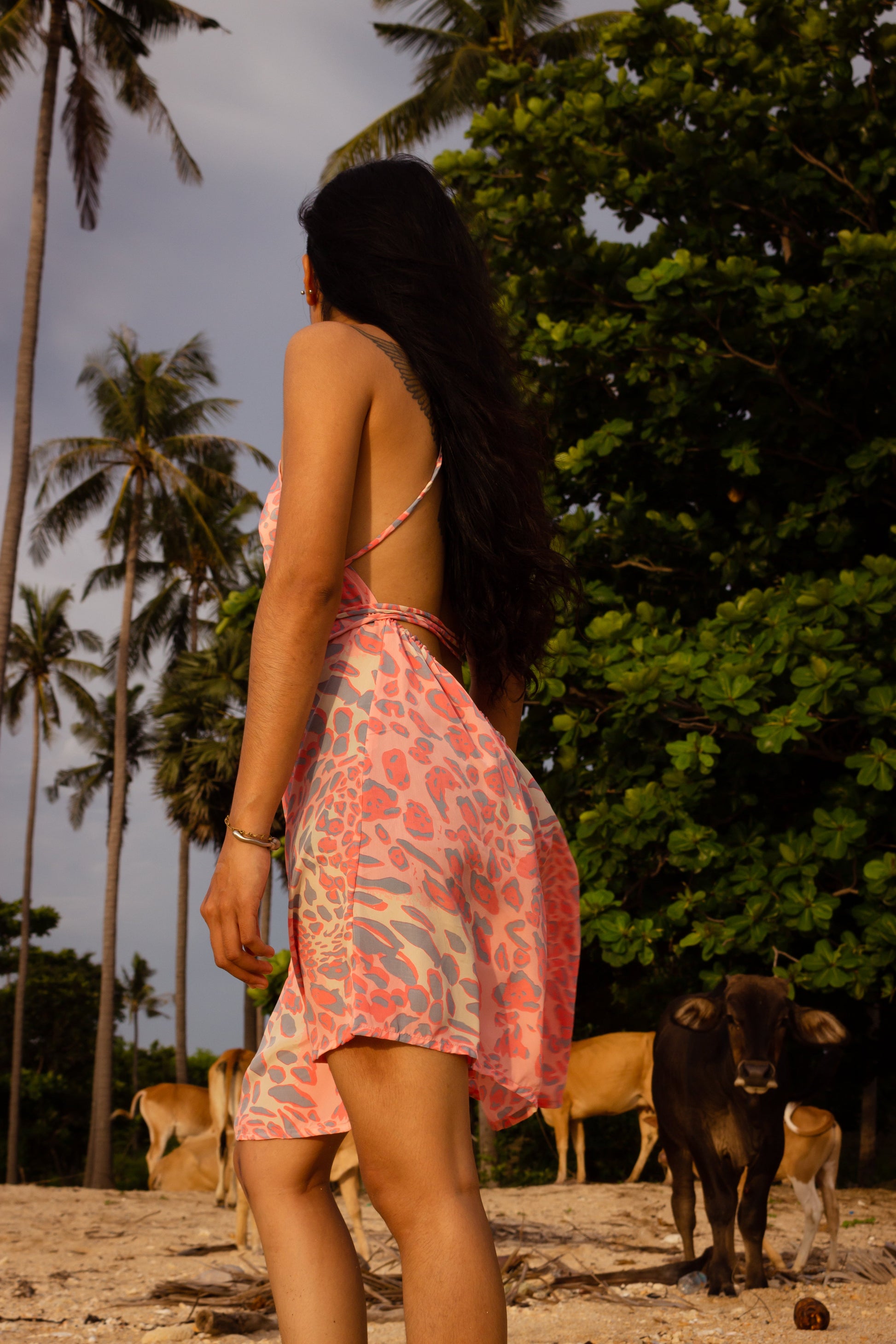 Magical Island Short Dress - Neverland Boutique