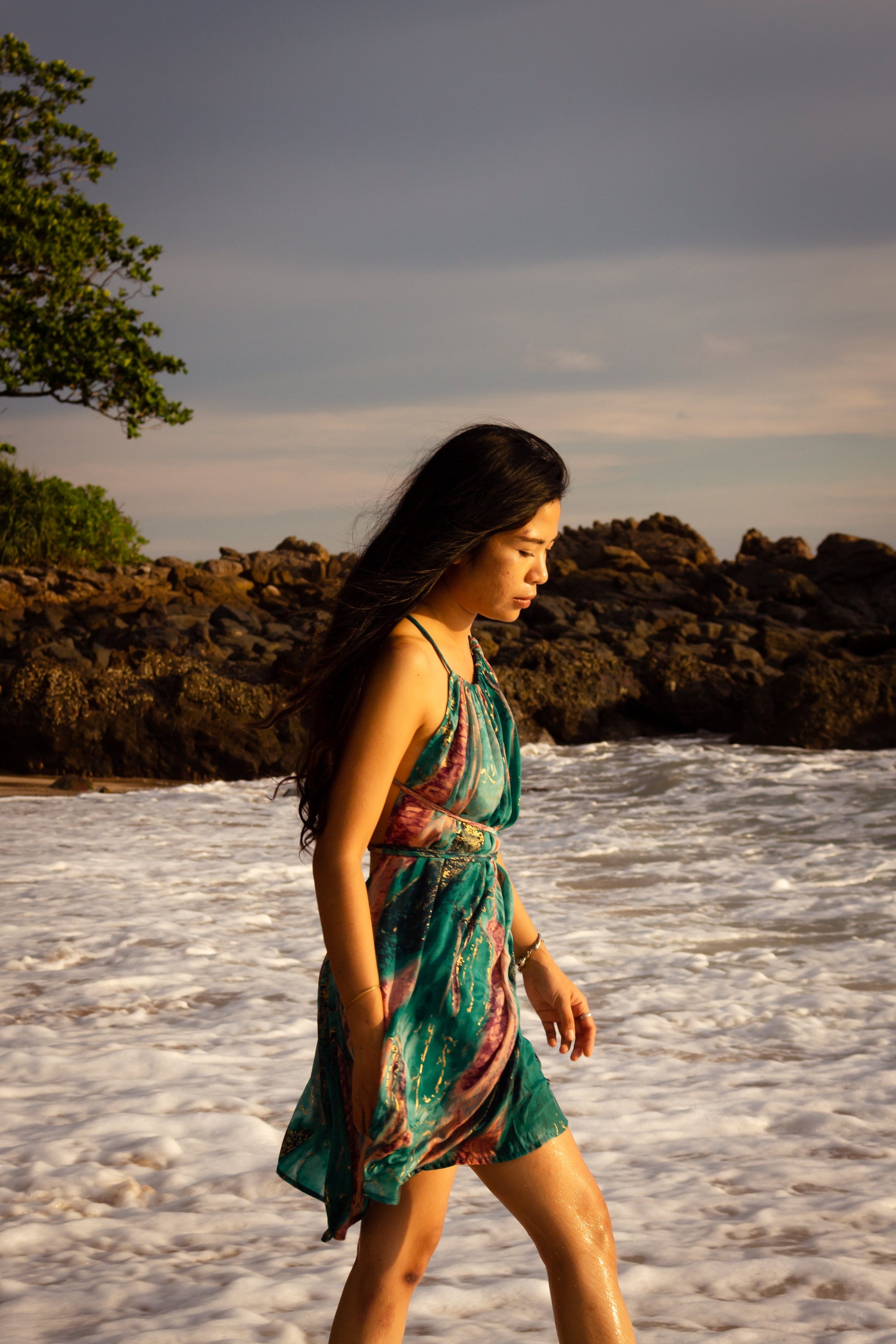 Magical Island Short Dress - Neverland Boutique