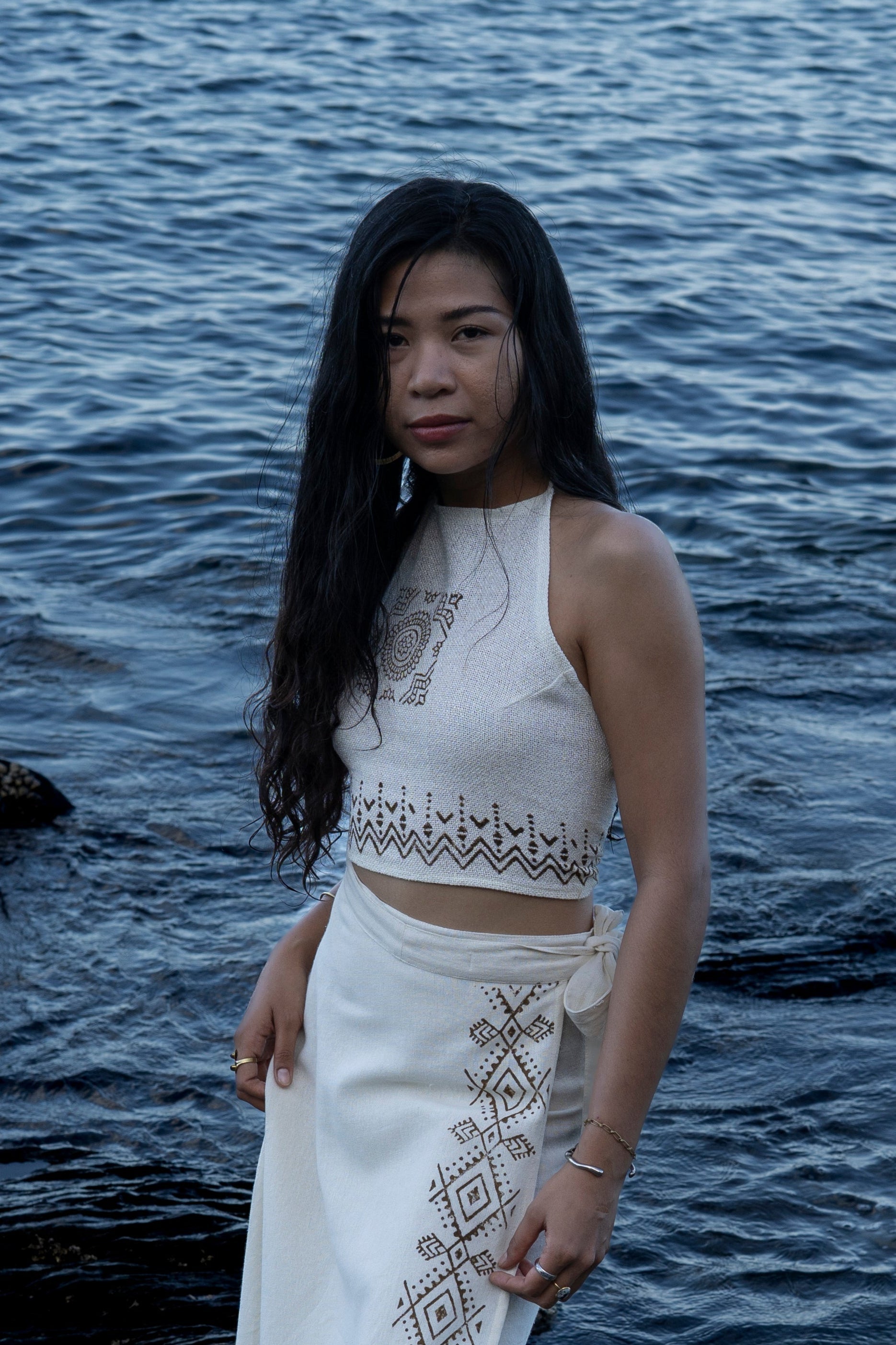 Mandala Crop Top - Neverland Boutique
