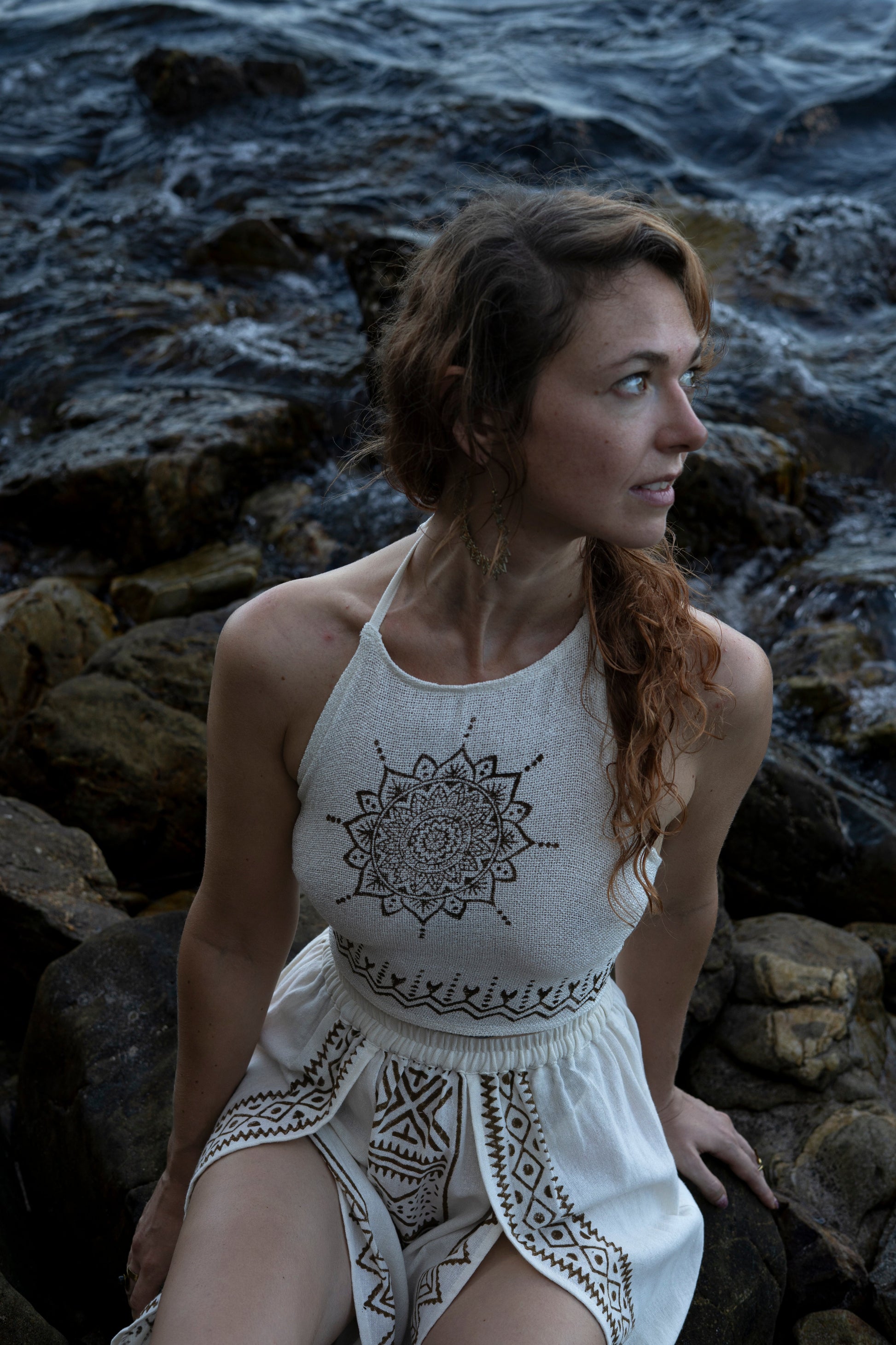 Mandala Crop Top - Neverland Boutique