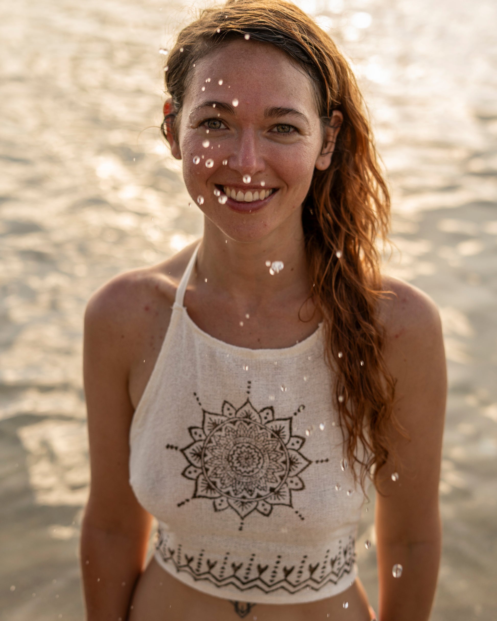 Mandala Crop Top - Neverland Boutique