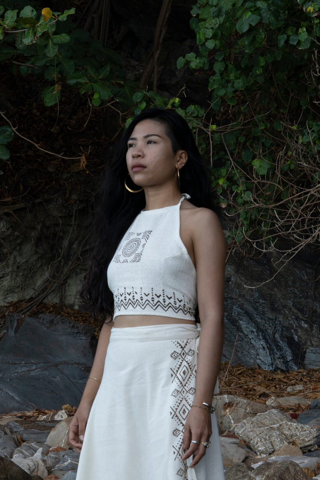 Mandala Crop Top - Neverland Boutique