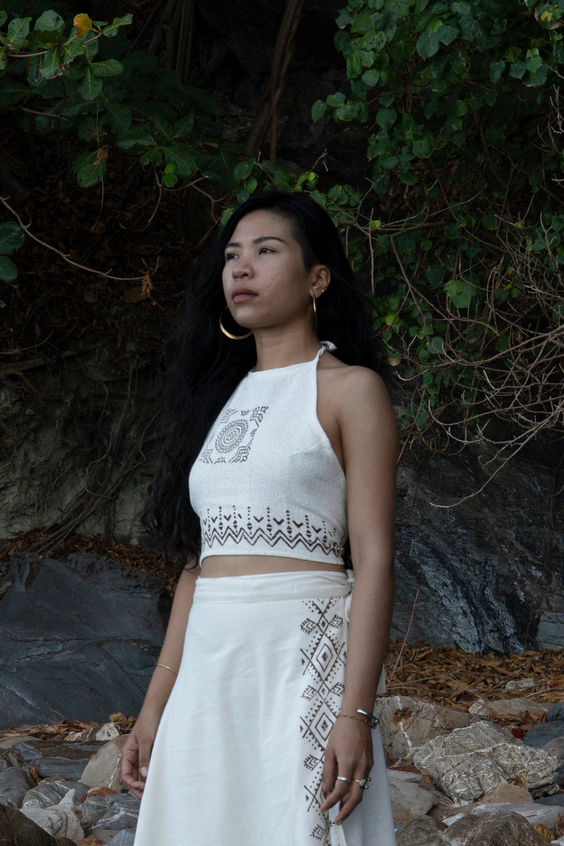 Mandala Crop Top - Neverland Boutique