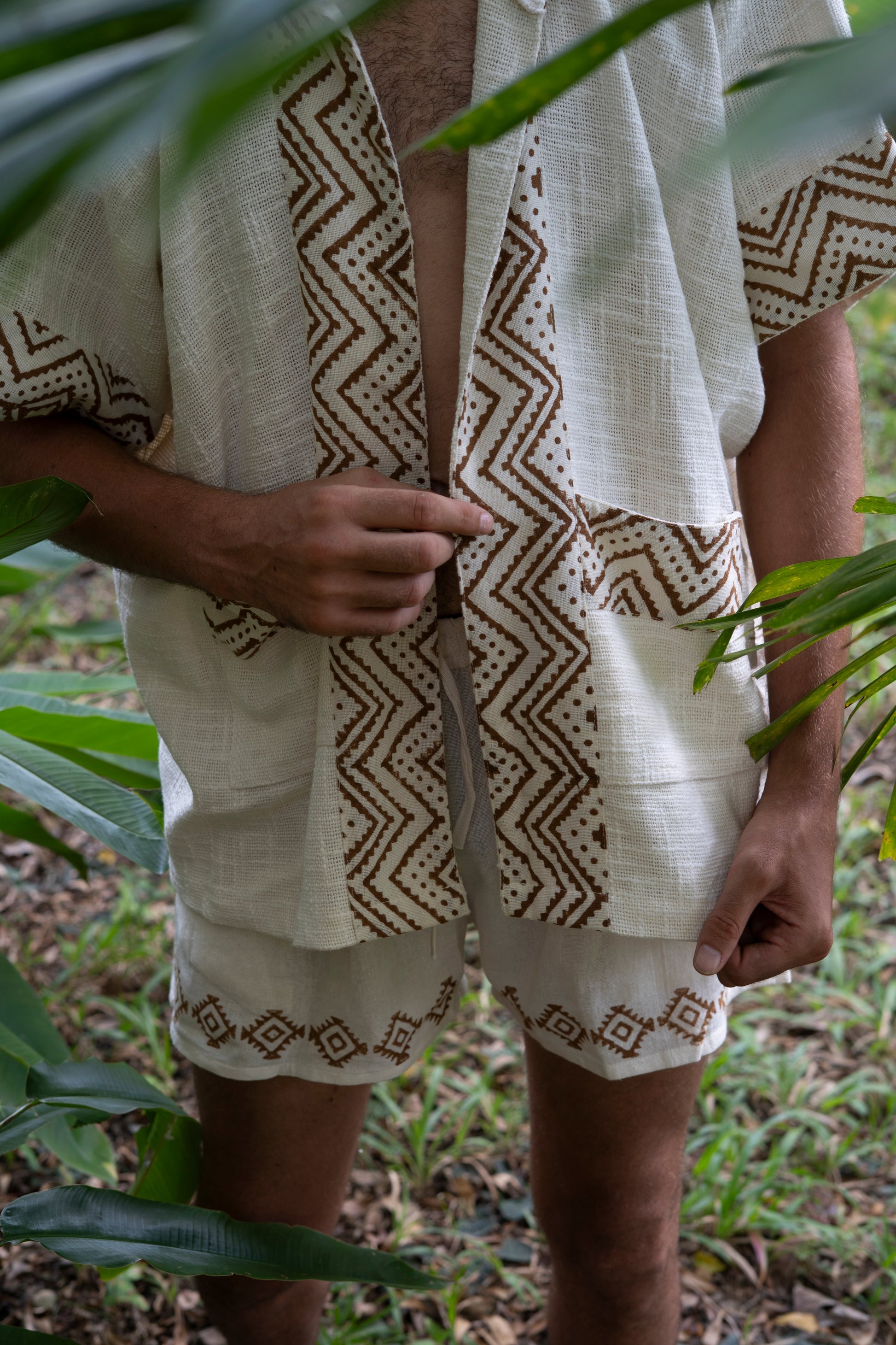 Mens Net Kimono - Festival Kimono - Neverland Boutique