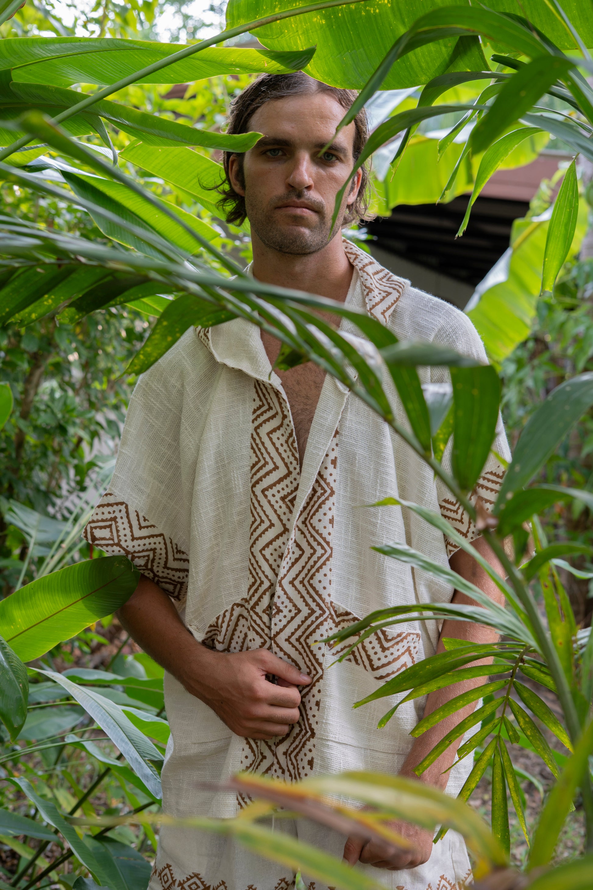 Mens Net Kimono - Festival Kimono - Neverland Boutique