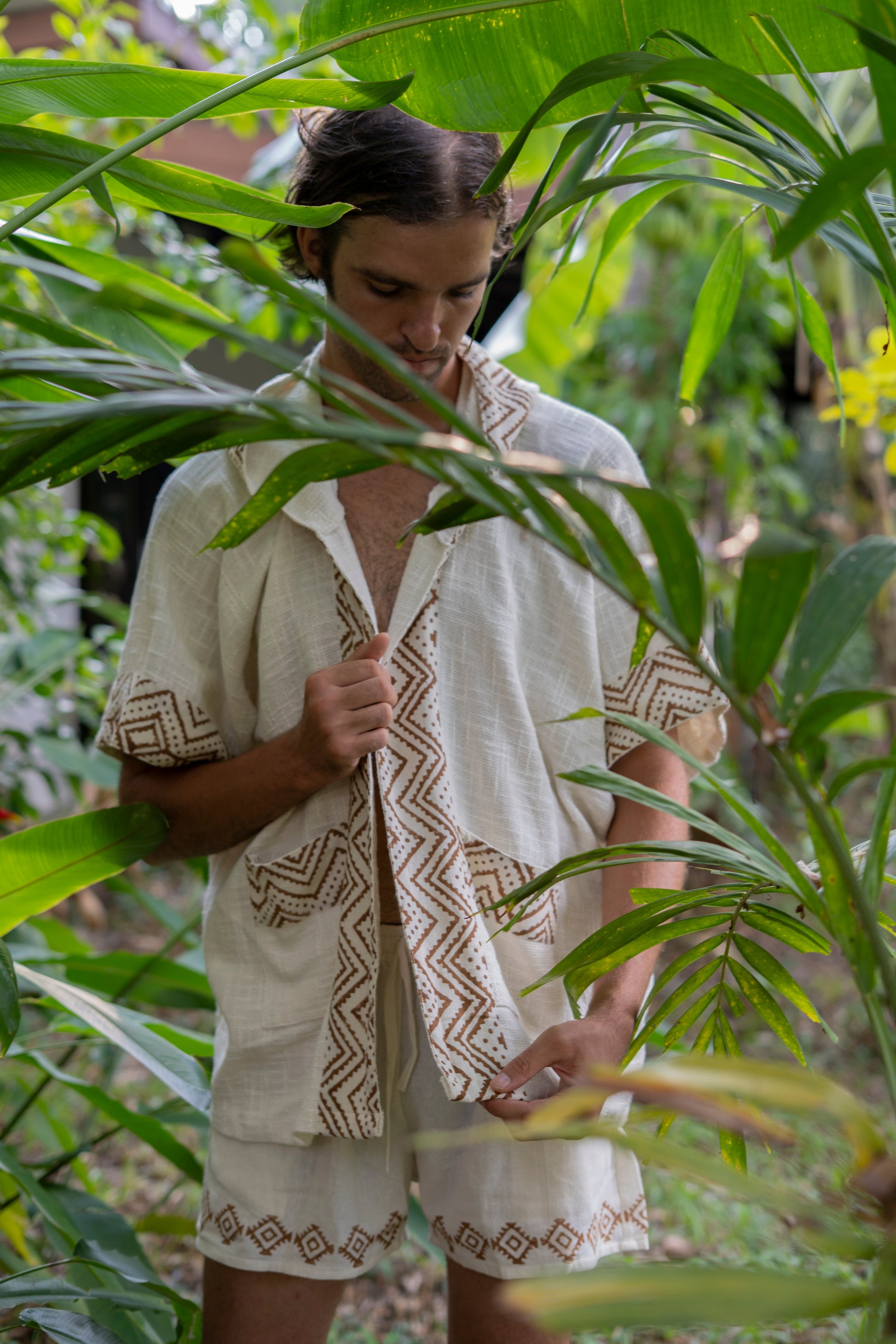 Mens Net Kimono - Festival Kimono - Neverland Boutique