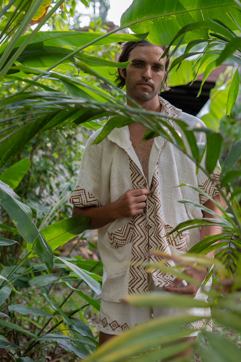 Mens Net Kimono - Festival Kimono - Neverland Boutique