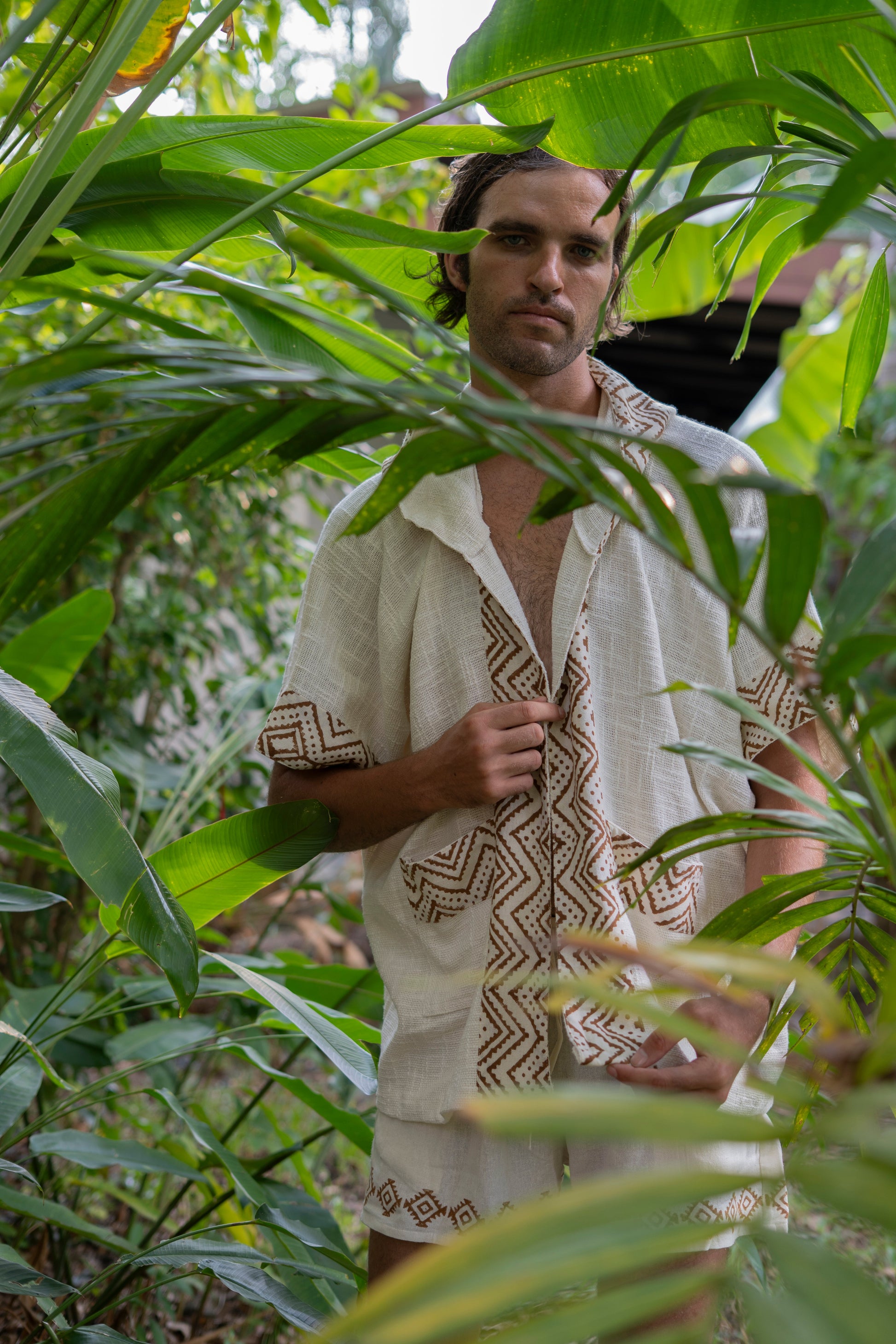 Mens Net Kimono - Festival Kimono - Neverland Boutique