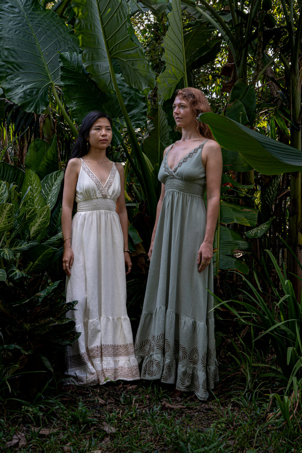 Rabi Long Cotton Maxi Dress - Neverland Boutique