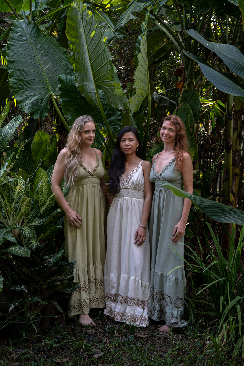 Rabi Long Cotton Maxi Dress - Neverland Boutique