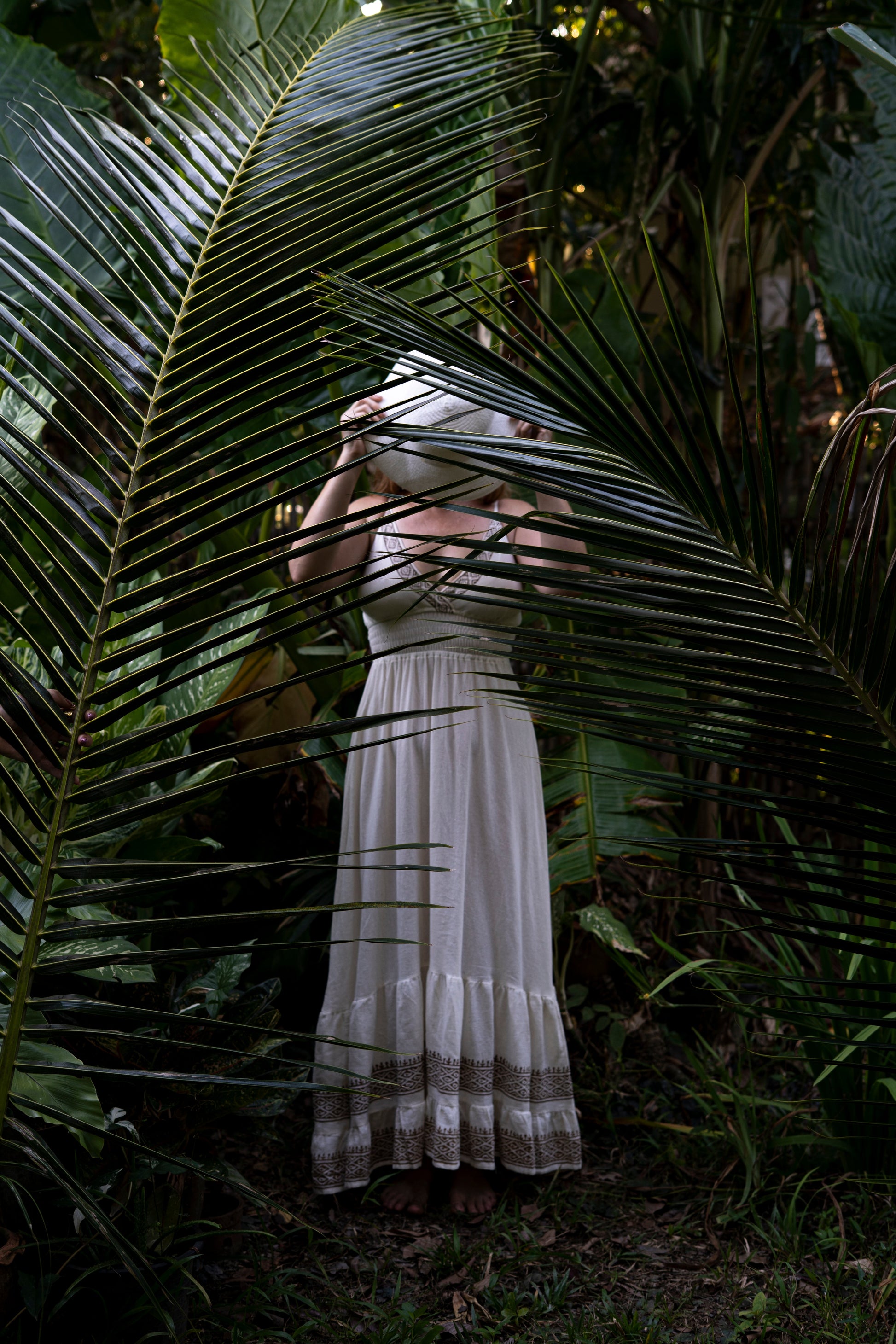 Rabi Long Cotton Maxi Dress - Neverland Boutique