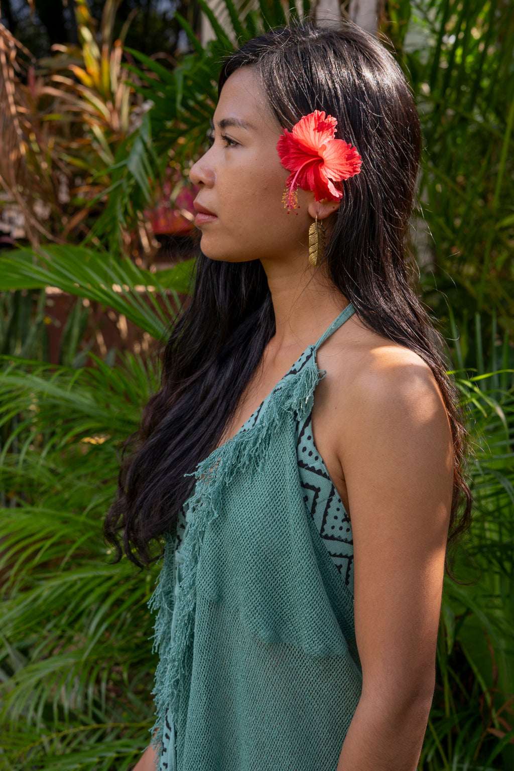 Zari Beach Tassle Midi Dress - Neverland Boutique