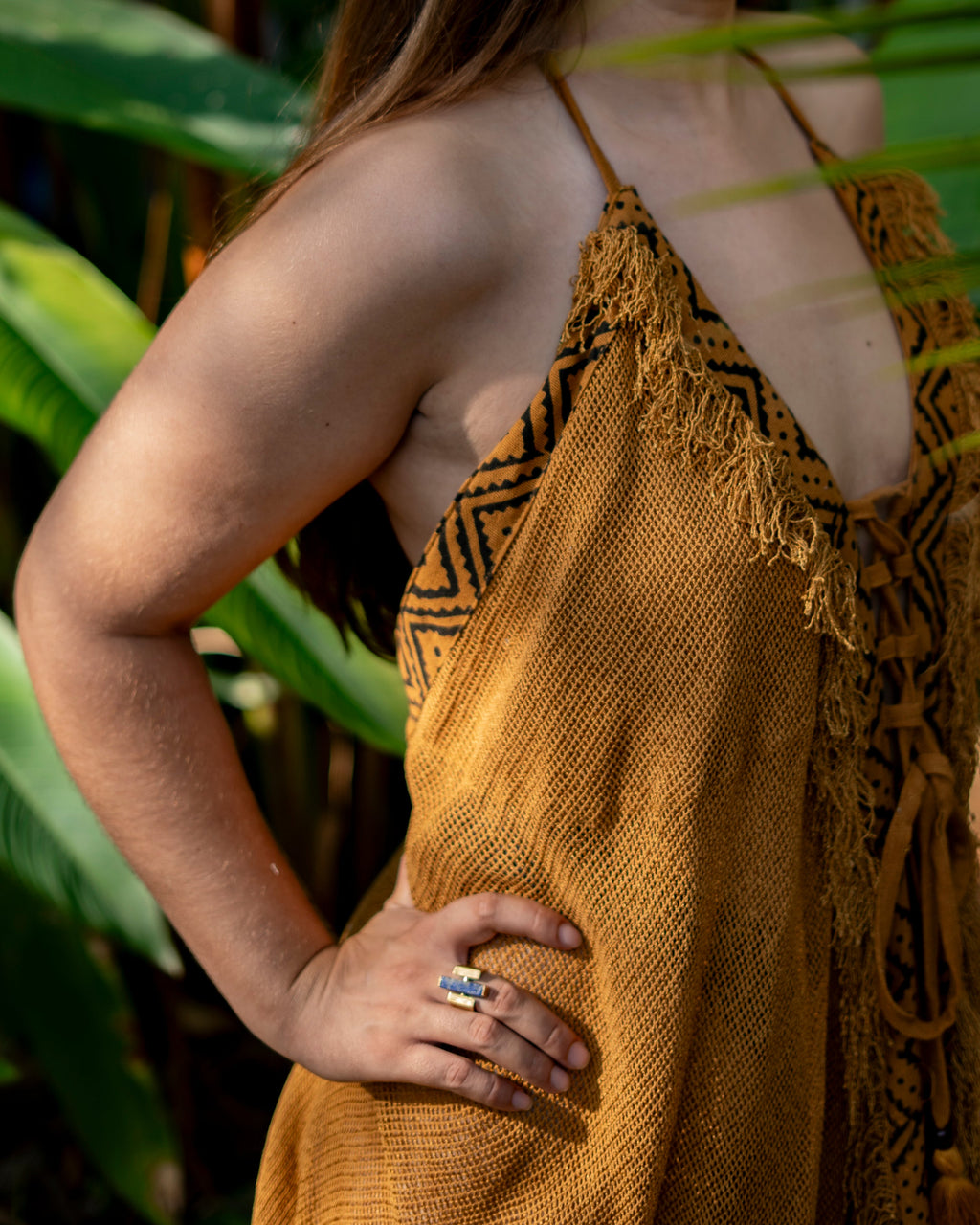 Zari Beach Tassle Midi Dress - Neverland Boutique