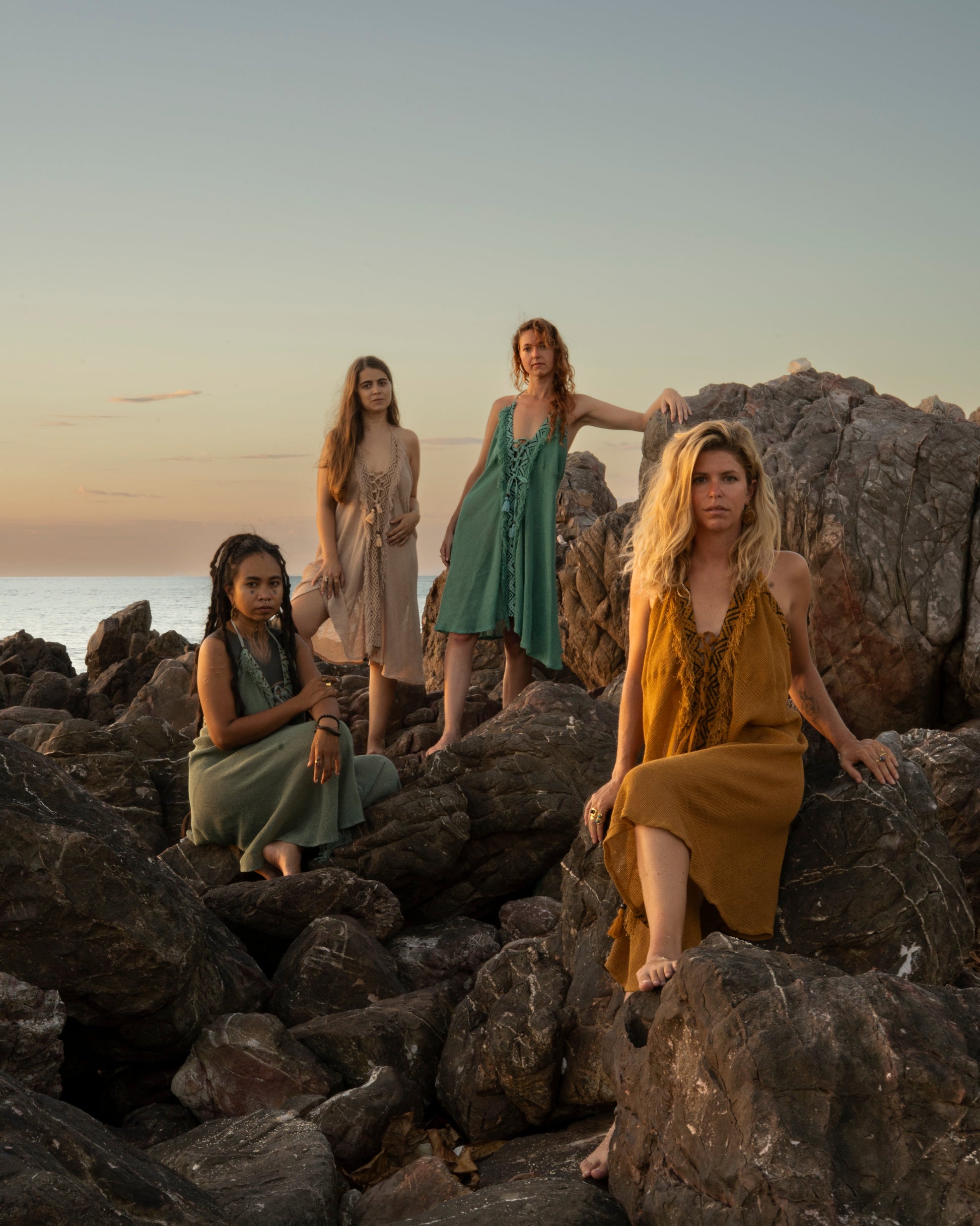 Zari Beach Tassle Midi Dress - Neverland Boutique