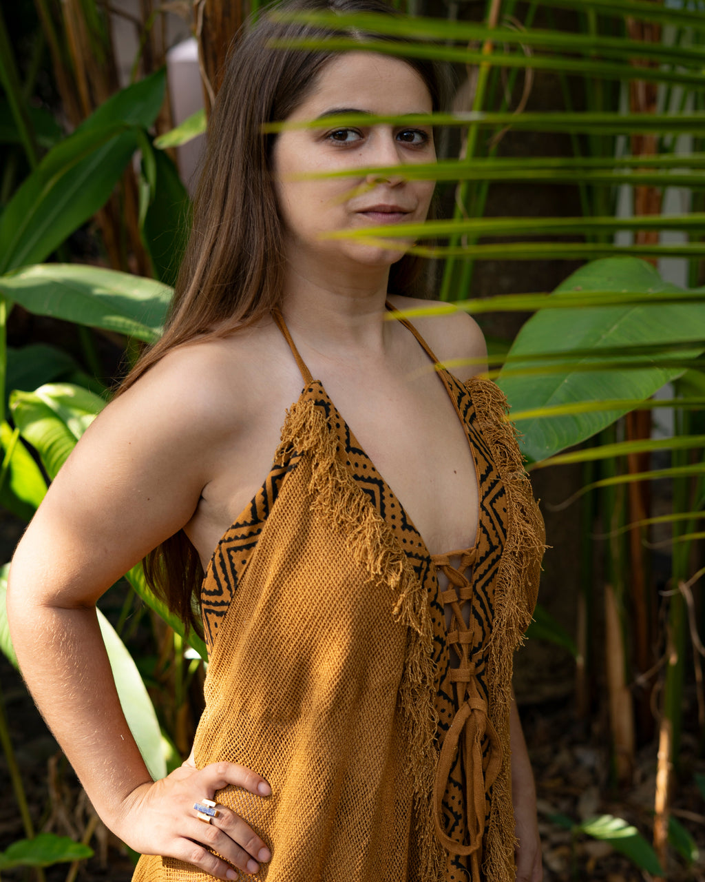 Zari Beach Tassle Midi Dress - Neverland Boutique